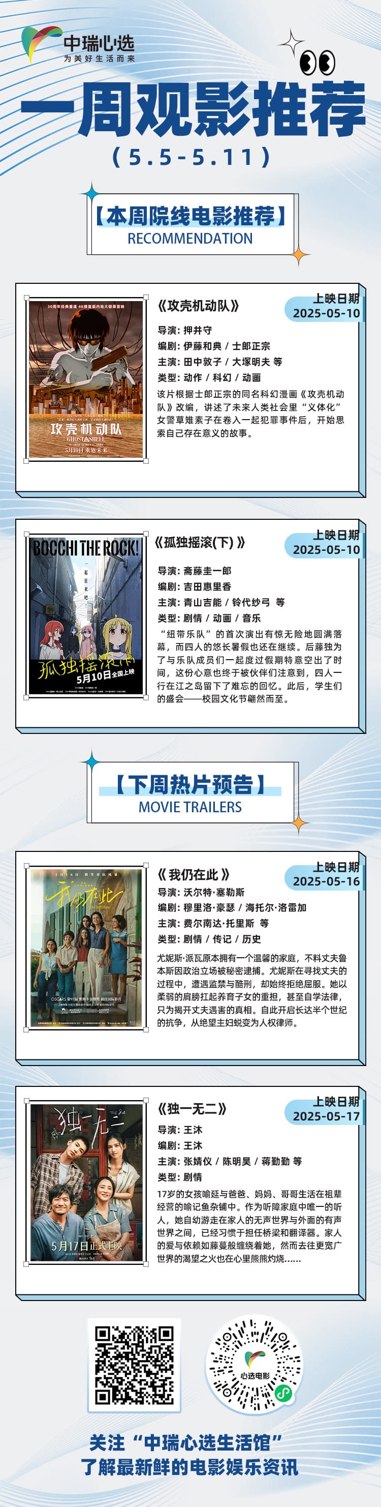 本周观影指南（5.5-5.11）